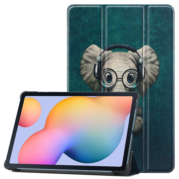 For Lenovo Small New Pad Plus 2023 Protective Case Tab P11 Gen2 Leather Case Three-Fold Bracket All-Inclusive - Image 2