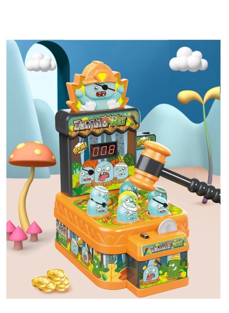 PYEBE Kids Mini Electronic Desktop Arcade Toy Happy Hammer Game With Sound - Image 1