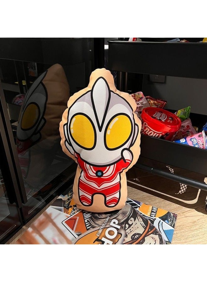 Cello Ultraman Doll Cute Alien Digabelia Pillow Pillow Terga Bed Sleeping Doll For Men-Color:first Generation-Height:45cm ] - Image 1