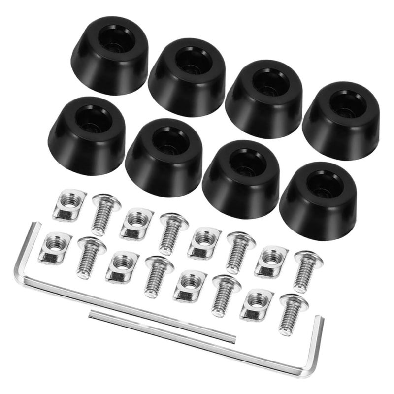Alipis 8 Pcs Printer Vibration Dampening Feet Rubber Shock Absorption Pads - Image 2