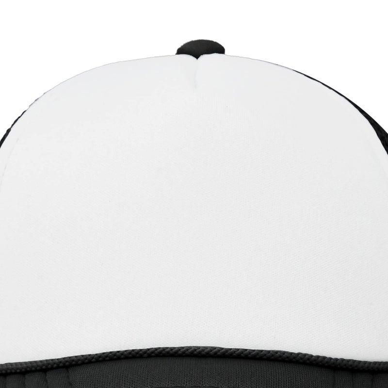 DALIX Infant Trucker Hat Baby Cap Tiny Extra Small Girls Boys in Black White - Image 2