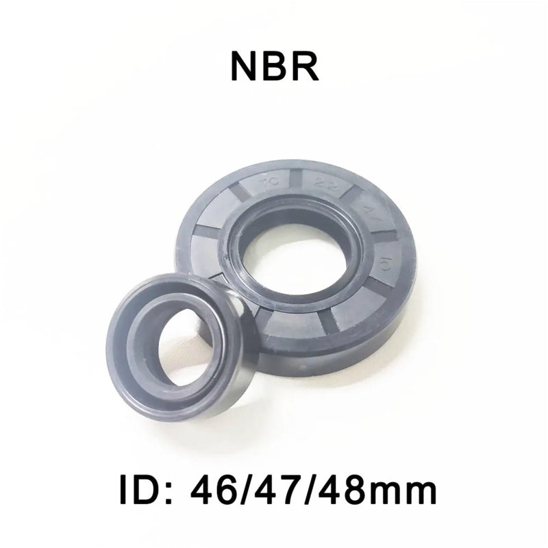 NBR Skeleton Oil Seal 48x74x10mm Rubber Seal TC TG Type 1 Piece - Image 3