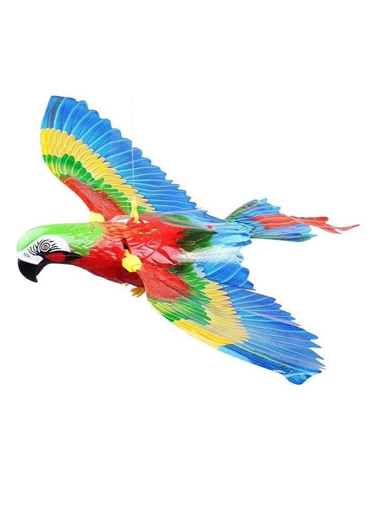 عام لعب الطيور الإلكترونية المحاكاة مع الأضواء والتفاعل، ألعاب القطط الداخلية التلقائية المتفاعلة للكاكاتو طيور الحدائق. - Image 1