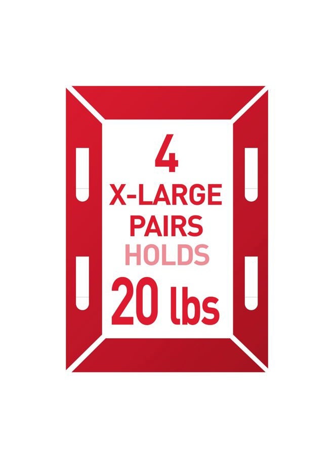 Command 20 lb XL Heavyweight Picture Hanging Strips 10 Pairs (20 Command Strips), Damage-Free Hanging Picture Hangers, Heavy Duty Wall Hanger for Home Decor, White Adhesive - Image 3