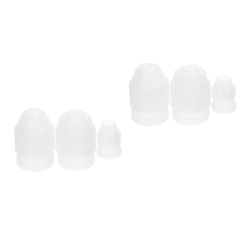 6 pcs Pastry Piping Couplers Cupcake Cookie Piping Couplers Pastry Converter - Image 1