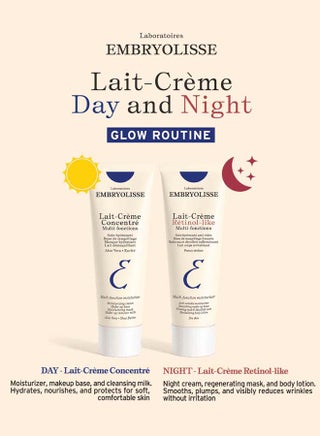 Lait-Crème Day & Night Glow Routine Set – Complete Hydrating & Radiance Skincare Set with Lait-Crème Concentré & Retinol-Like Moisturizer, Helps Nourish, Smooth, Hydrate & Enhance Skin Glow - view 4