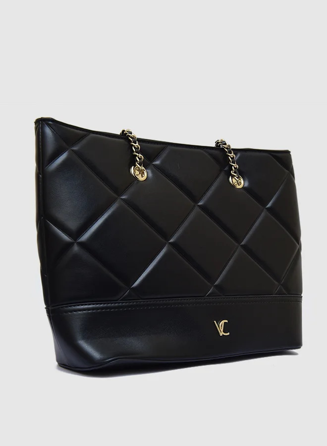 Vincci Quilted Tote Bag