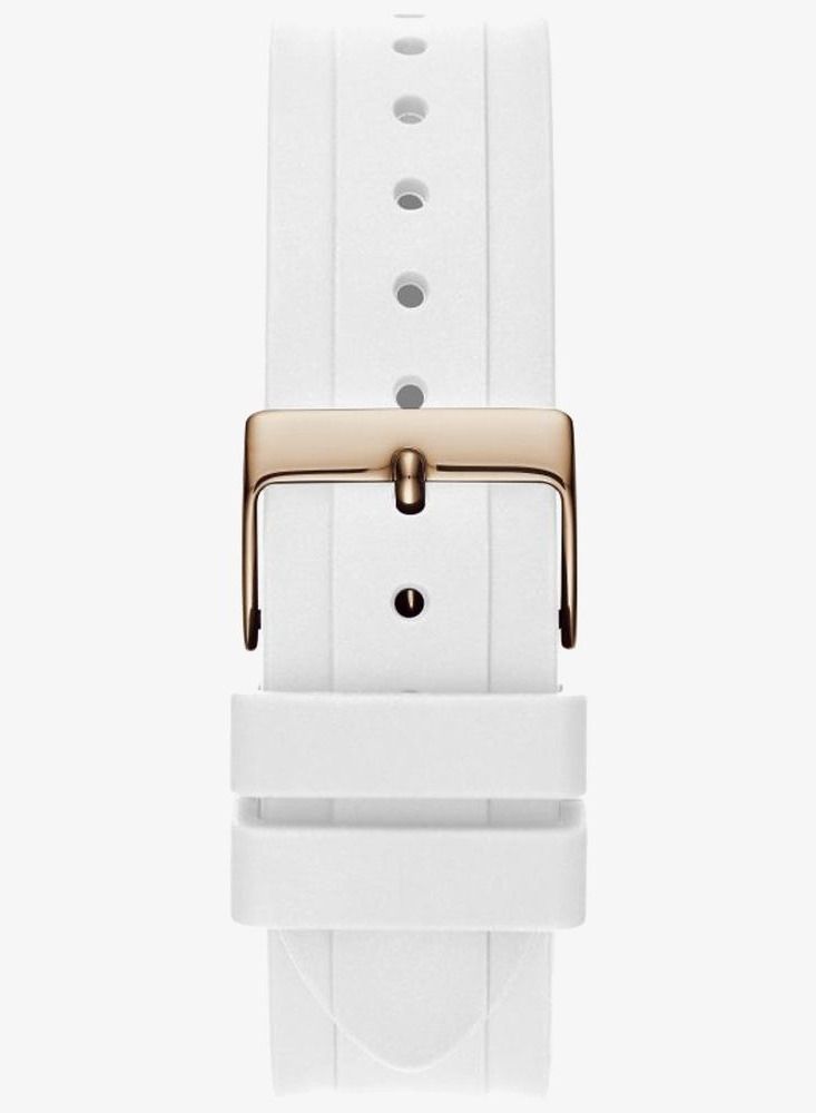 GUESS Women's Analog Silicone Wrist Watch - GW0257L2 - 8 mm - Image 4