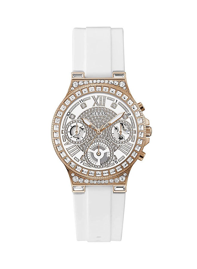 GUESS Women's Analog Silicone Wrist Watch - GW0257L2 - 8 mm - Image 1