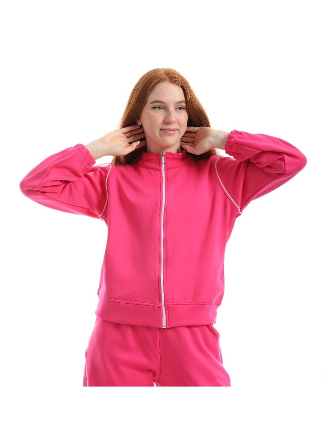 سيزار ترنج حريمي ميلتون قطن ببطانة قطيفة من الداخل وسوستة من الأمام - Image 5