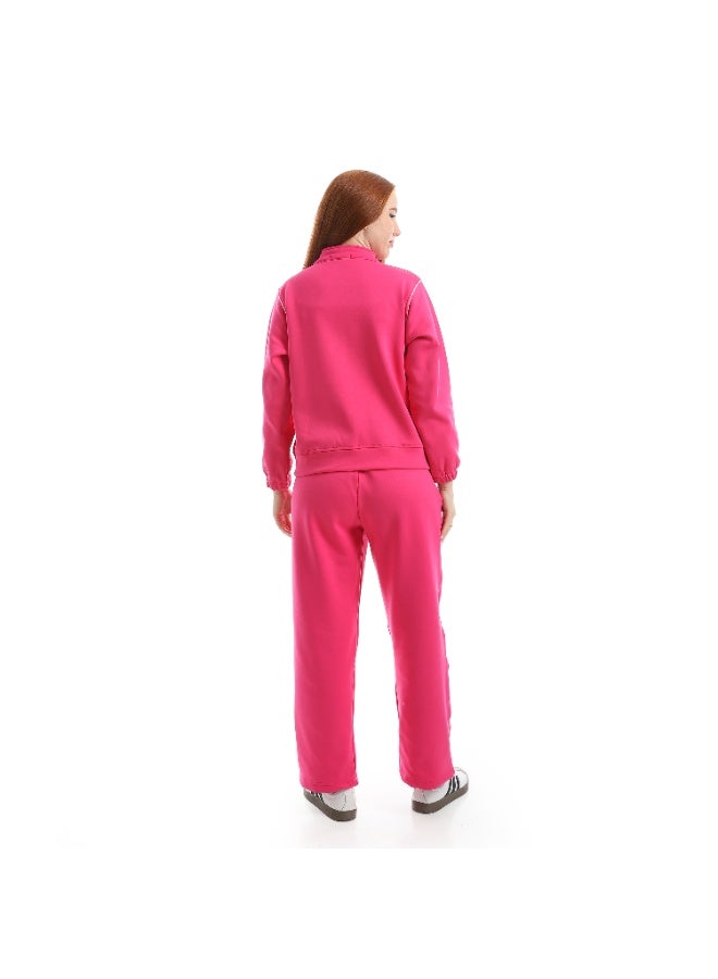 سيزار ترنج حريمي ميلتون قطن ببطانة قطيفة من الداخل وسوستة من الأمام - Image 4