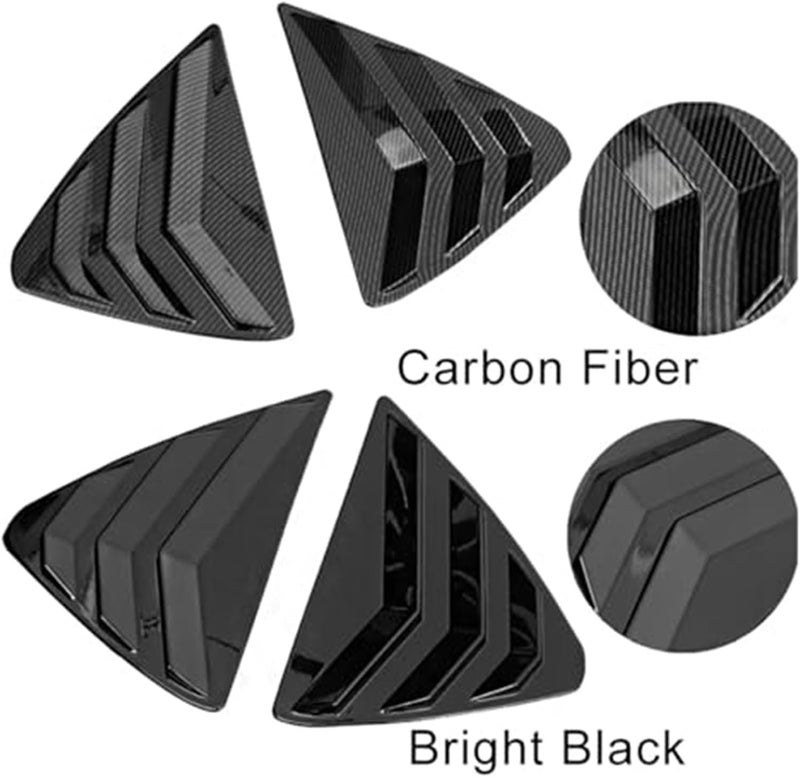 QASULER Car Window Louvers Cover Trim for Mazda CX-5 - Image 3