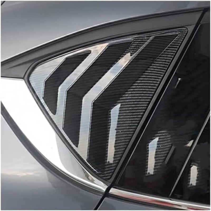 QASULER Car Window Louvers Cover Trim for Mazda CX-5 - Image 2