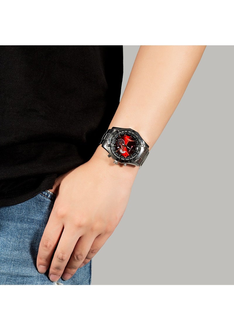 Gift Set Men's Watch 3 Piece Set Watch with Pen on Set - Image 3