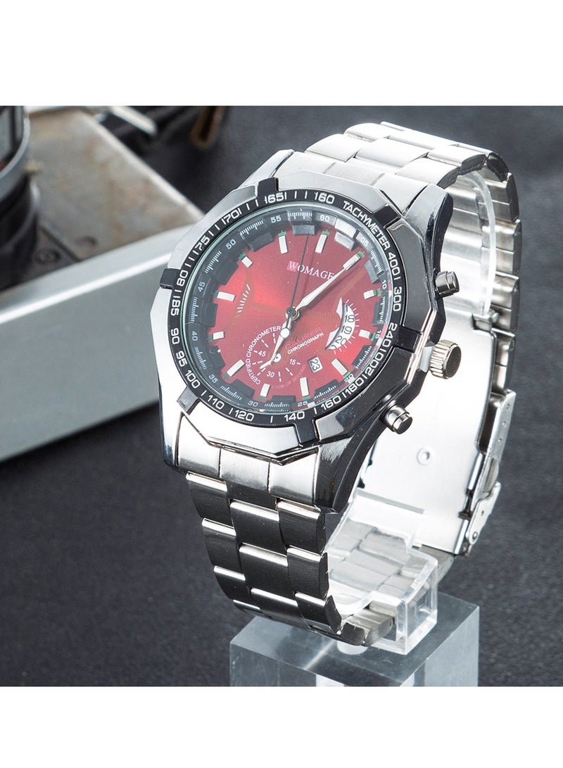 Gift Set Men's Watch 3 Piece Set Watch with Pen on Set - Image 2