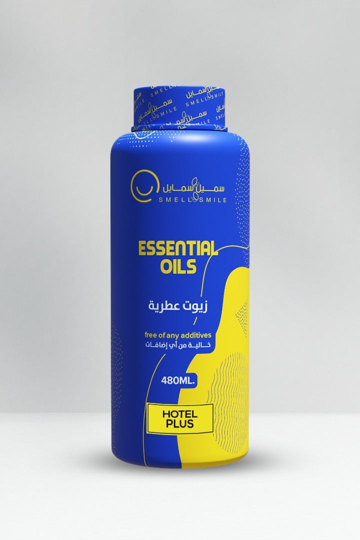 SMELL & SMILE Smell And Smile, Fragrance Oil  HOTEL PLUS Bottle 480ML