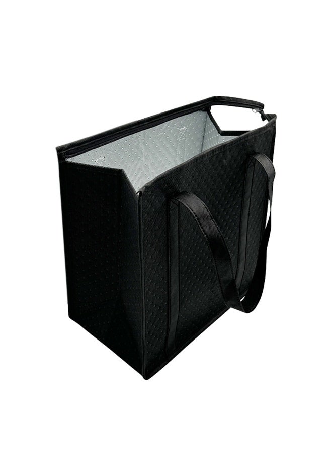 Non-woven thermal carrier bag with reinforced aluminium foil lining - Image 2