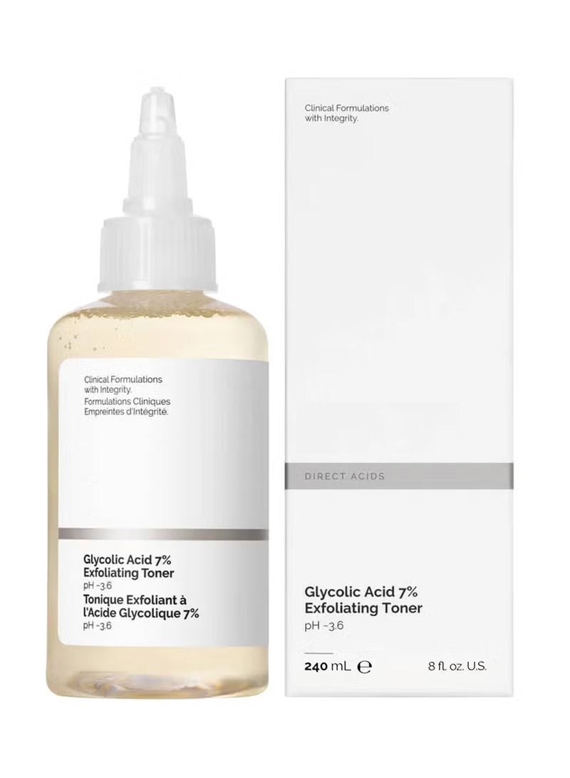 Glycolic Acid 7% Exfoliating Toner 240ml