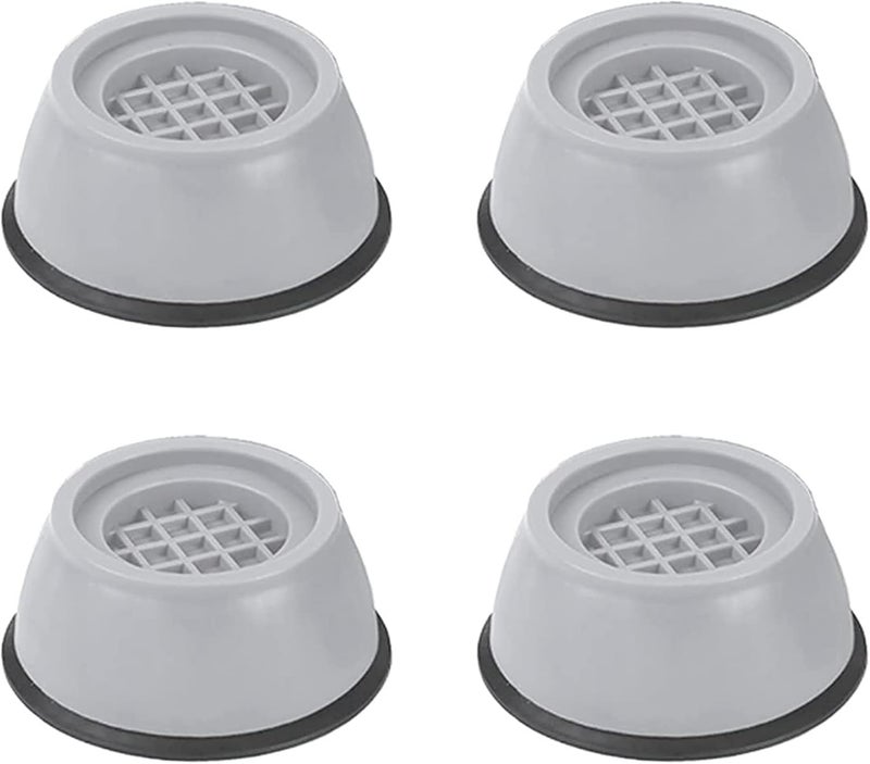 Elite Anti Vibration Pads for Washing Machine and Dryer Shock, Noise Reducing and Anti Slip Anti Vibration Rubber Washing Machine Feet Pads, Anti-Walk Dryer Washer Vibration Pads (4 Piece) - Image 1
