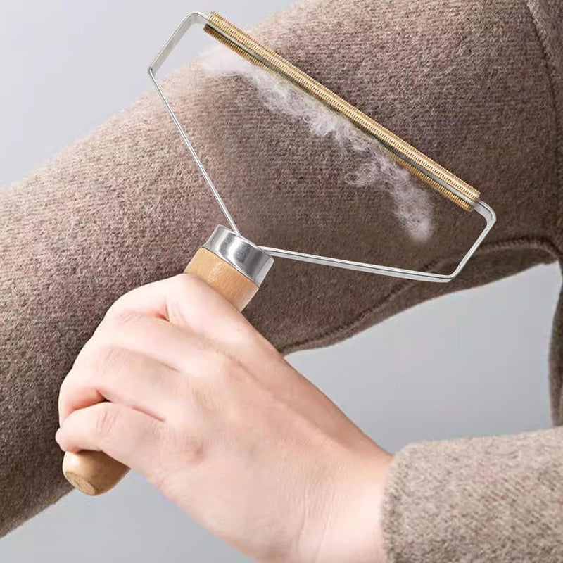 Lint Roller Remover Portable Clothes Fuzz Shaver Reusable for Removing pet Hair and Clothes Fuzz Remove Plush Fluff Balls for Pet Blankets Carpets Bed Blankets - Image 2