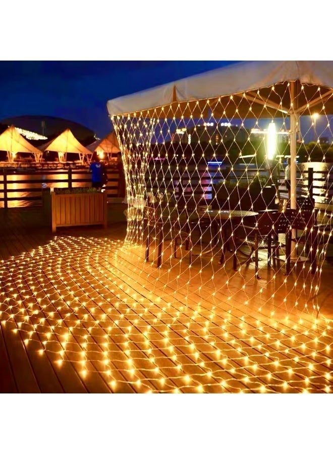 Led 4*4 Net lights (400 LEDs) - Decorative Lighting for Ramadan, Eid, Christmas & Special Events - Image 1