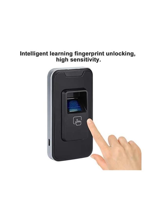 Intelligent Learning Type Fingerprint Lock Office Cabinet Security Anti Theft Lock, Double Unlock Mode,Multi user Management,Suitable for Gym Locker,Cupboard,Drawer,Shoe Cabinet  - Image 2