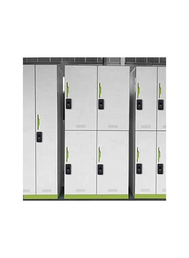 Intelligent Learning Type Fingerprint Lock Office Cabinet Security Anti Theft Lock, Double Unlock Mode,Multi user Management,Suitable for Gym Locker,Cupboard,Drawer,Shoe Cabinet  - Image 3