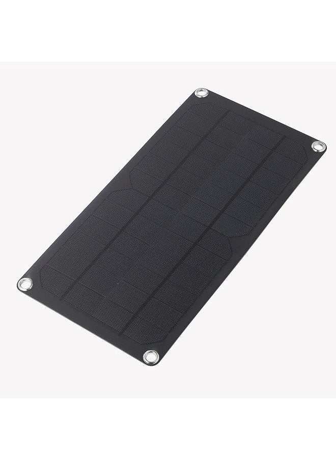 Generic - Solar Powered Dual Fan Panel Fan 10W Weatherproof solar panel kit  for Small Chicken Coops, Greenhouses, Sheds,Pet Houses, Window Exhaust - Image 1