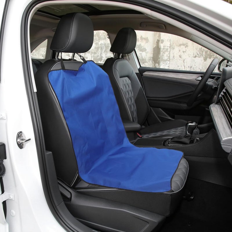 Waterproof Car Seat Protector for Dogs Pet Cushion Oxford Fabric Sturdy 106x49cm Blue Dog Car Seat Cover for Travel and Vehicle Use - Image 3