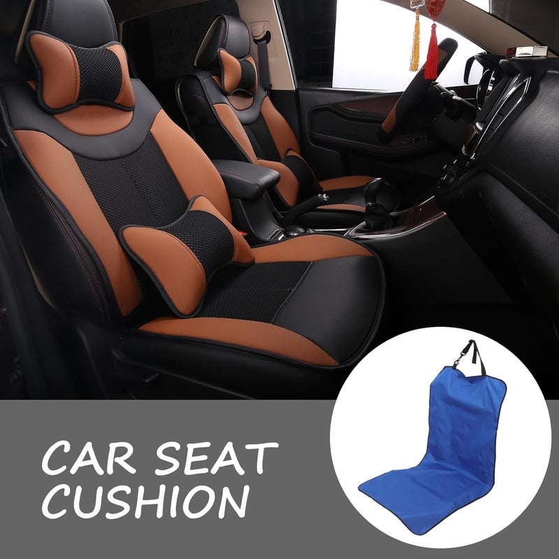 Waterproof Car Seat Protector for Dogs Pet Cushion Oxford Fabric Sturdy 106x49cm Blue Dog Car Seat Cover for Travel and Vehicle Use - Image 2
