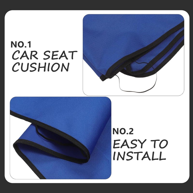 Waterproof Car Seat Protector for Dogs Pet Cushion Oxford Fabric Sturdy 106x49cm Blue Dog Car Seat Cover for Travel and Vehicle Use - Image 4