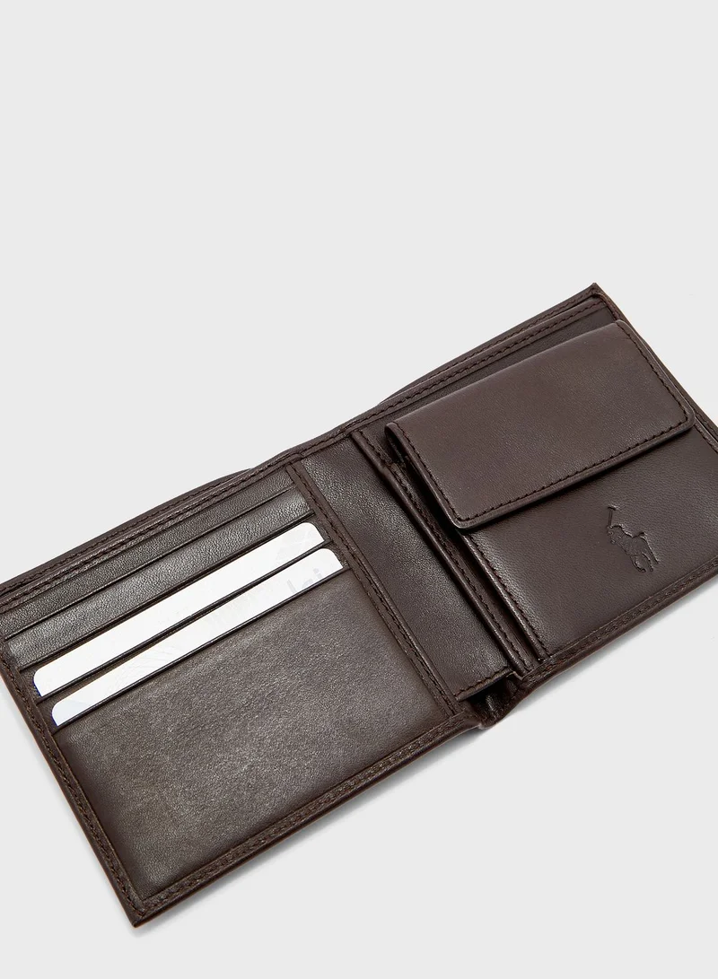 POLO RALPH LAUREN Leather Billfold Wallet