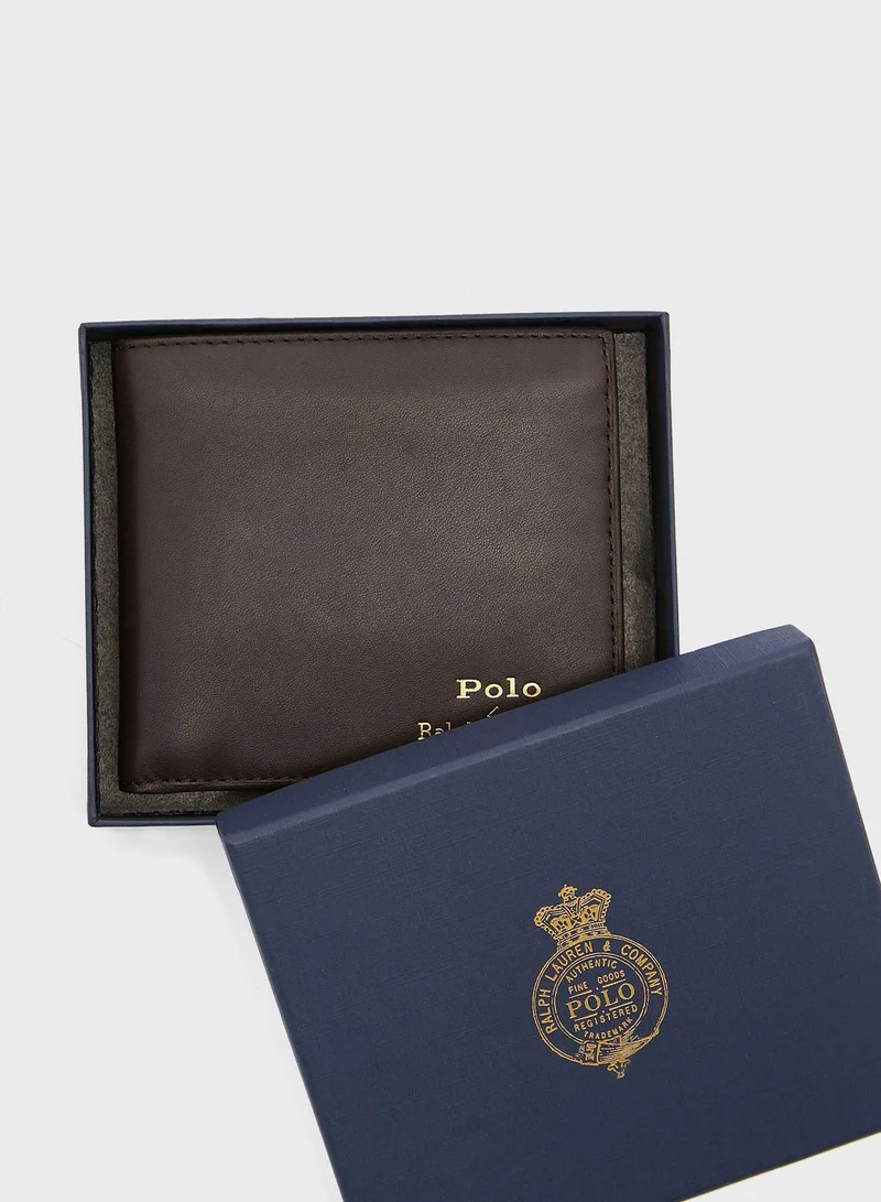 POLO RALPH LAUREN Leather Billfold Wallet