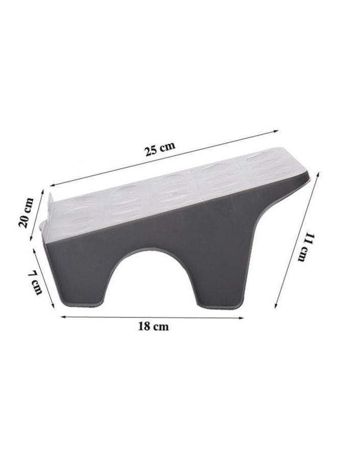 NIBEMINENT 5 Piece Shoe Slots Organizer Set Grey 25centimeter  - Image 2