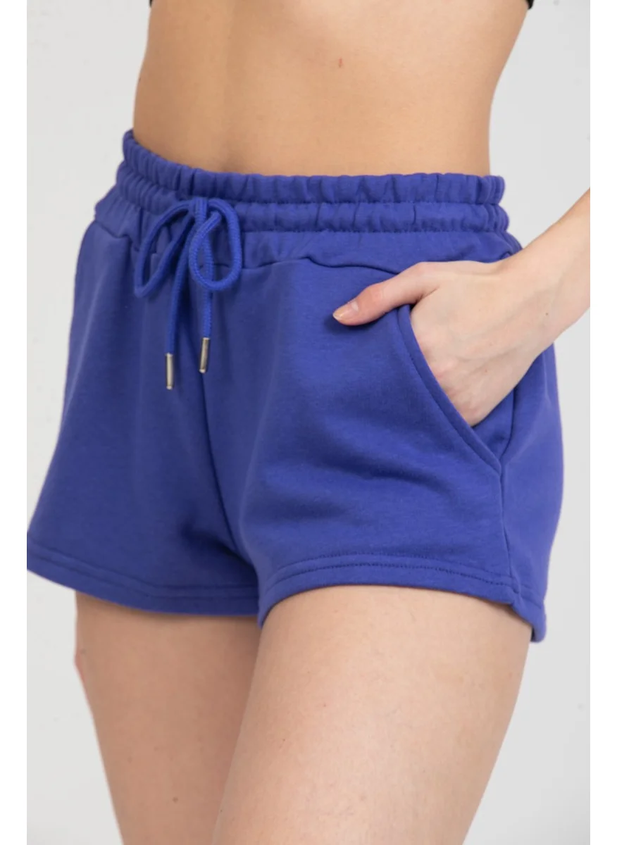 Twenty3 Women's Basic Short Pocket Shorts with Elastic Waist