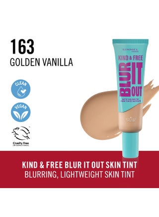 Kind And Free Blur It Out Mattifying Skin Tint - 163 - Golden Vanilla, 30Ml - view 2