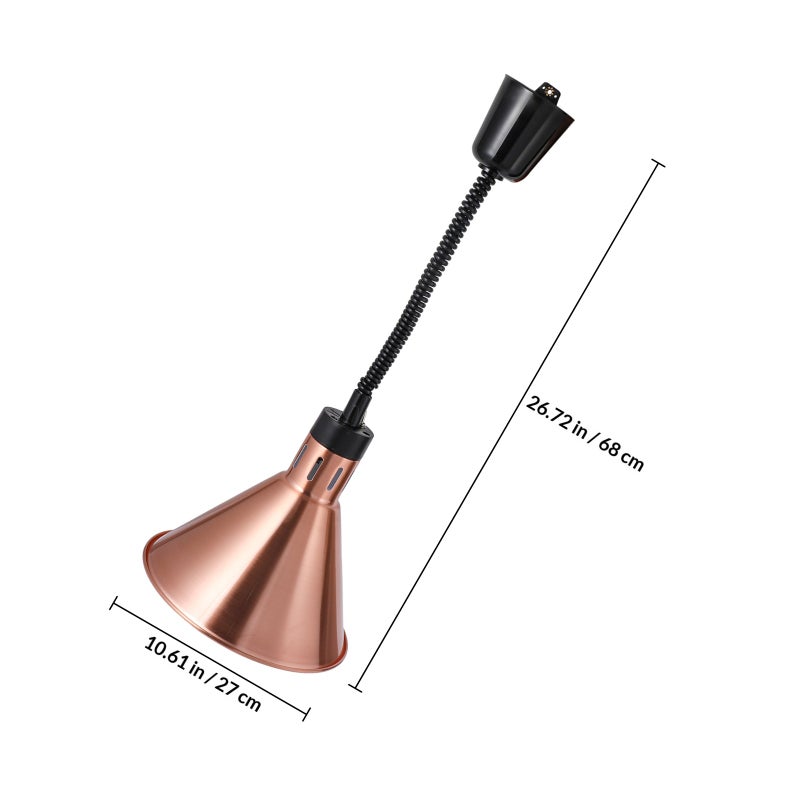 1Pc Telescopic Heat Lamp Telescopic Food Warmer Lamp Buffet Light - Image 2