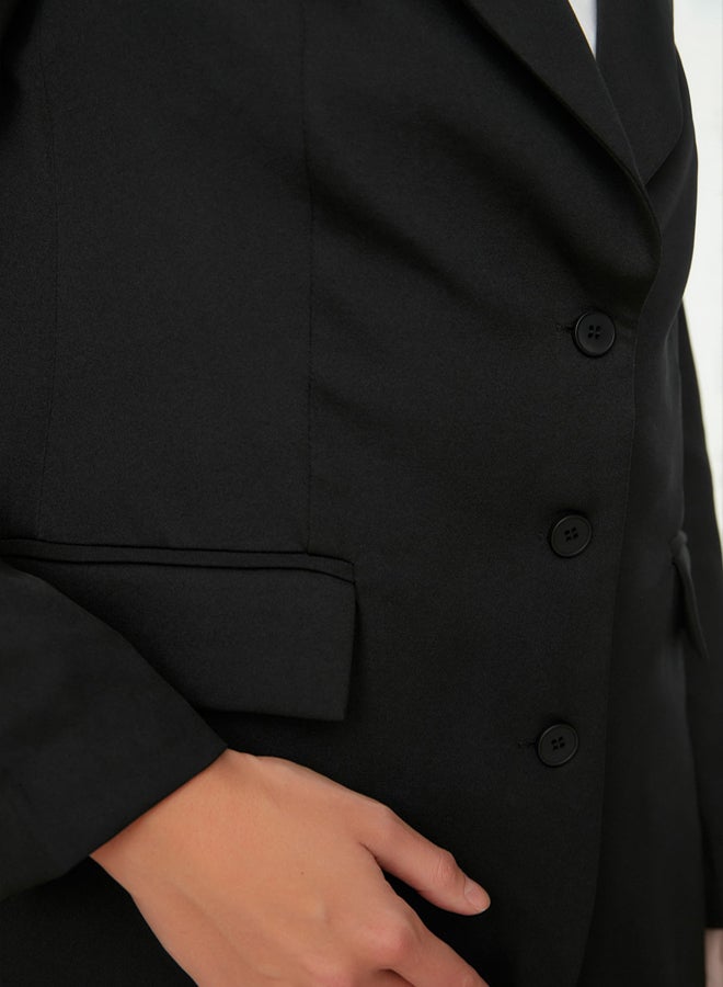 trendyol Blazer - Black - Regular fit - Image 4