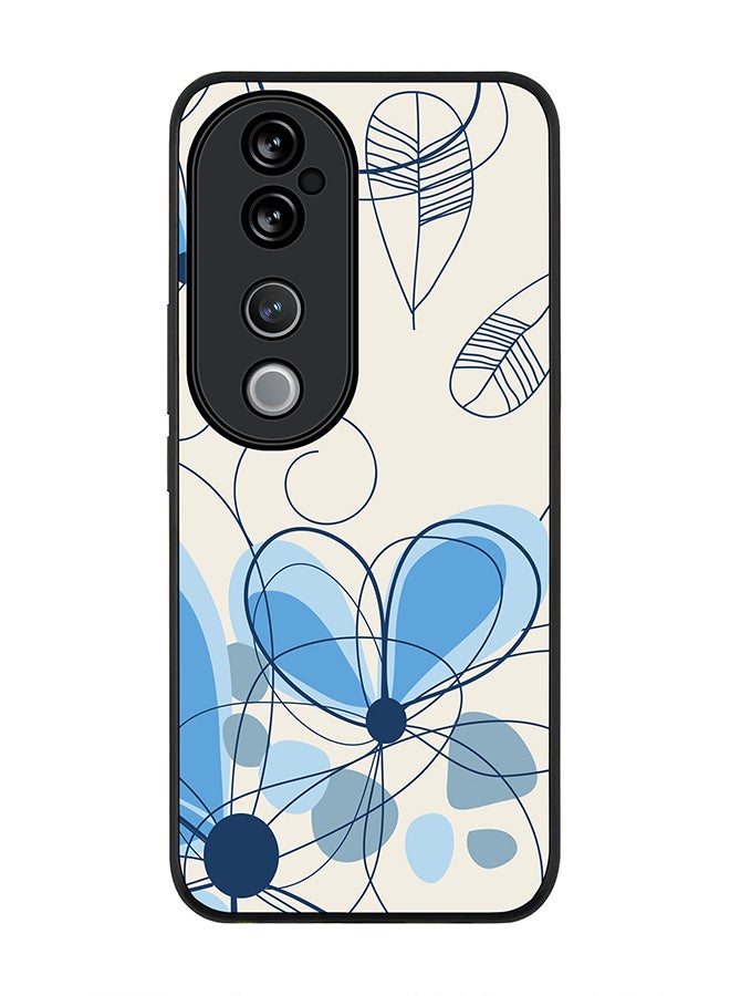 Stylizedd For vivo V40 5G /vivo V40 Pro Case,Slim fit Camera Protection, Shockproof Thin Phone cover - Daisy Lines - Image 1