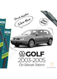 Hc Cargo Volkswagen Golf 4 Banana Wiper Set (2003-2005) Bosch Cargo  - Image 1