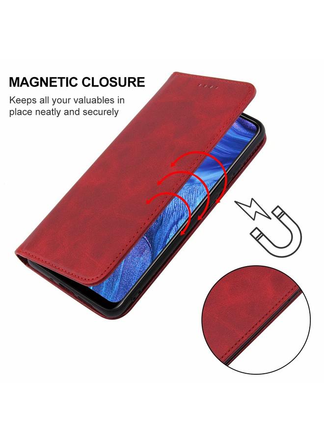 اس-توب جراب هاتف OPPO Reno4 المصنوع من الجلد بإغلاق مغناطيسي - Image 5