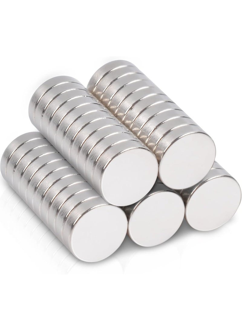 VITION 60pcs Neodymium Disc Magnets 8x2mm, Super Strong Magnets for Fridge, Whiteboard, Crafts (Silver) - Image 4