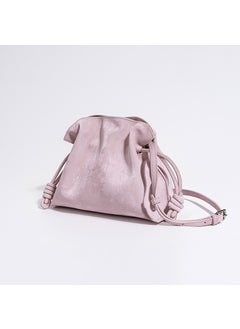 Generic Chinese Satin Leather Drawstring Pouch Retro Cloud Crossbody Tao Yao Powder 
