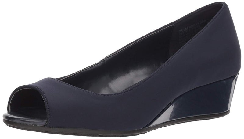Bandolino Women's Candra Pump, Navy Fabric 410, 10 - Image 5