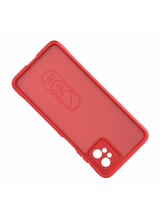 اس-توب جراب لهاتف Motorola Moto G32 Magic Shield TPU + جراب هاتف من الفلانيل - Image 5