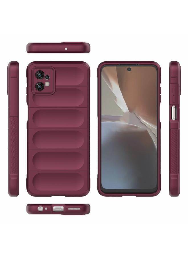 اس-توب جراب لهاتف Motorola Moto G32 Magic Shield TPU + جراب هاتف من الفلانيل - Image 3