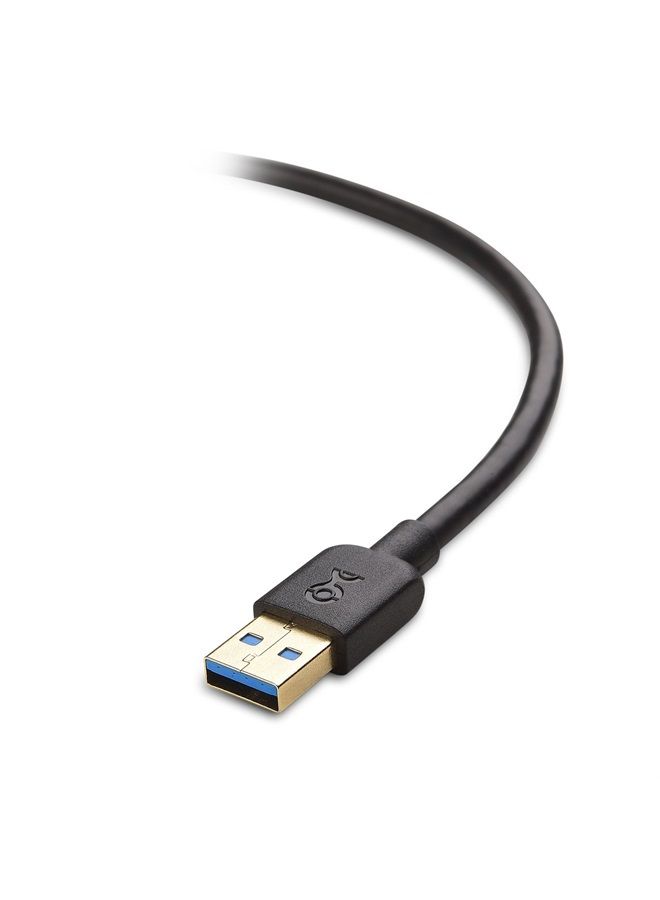 Cable Matters كابل USB 3.0 طويل (كابل USB 3، كابل USB 3.0 A إلى B) باللون الأسود 10 قدم - Image 3