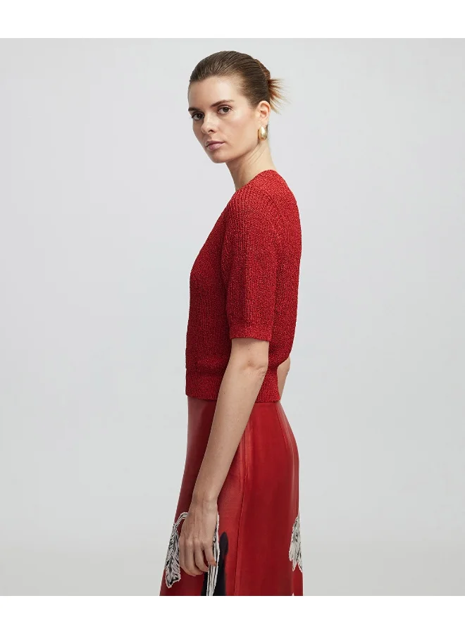 Ipekyol Openwork Knit Top