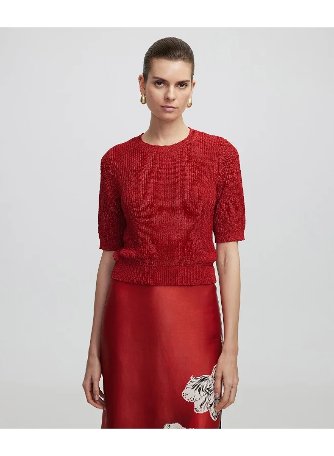 إبيكيول Openwork Knit Top