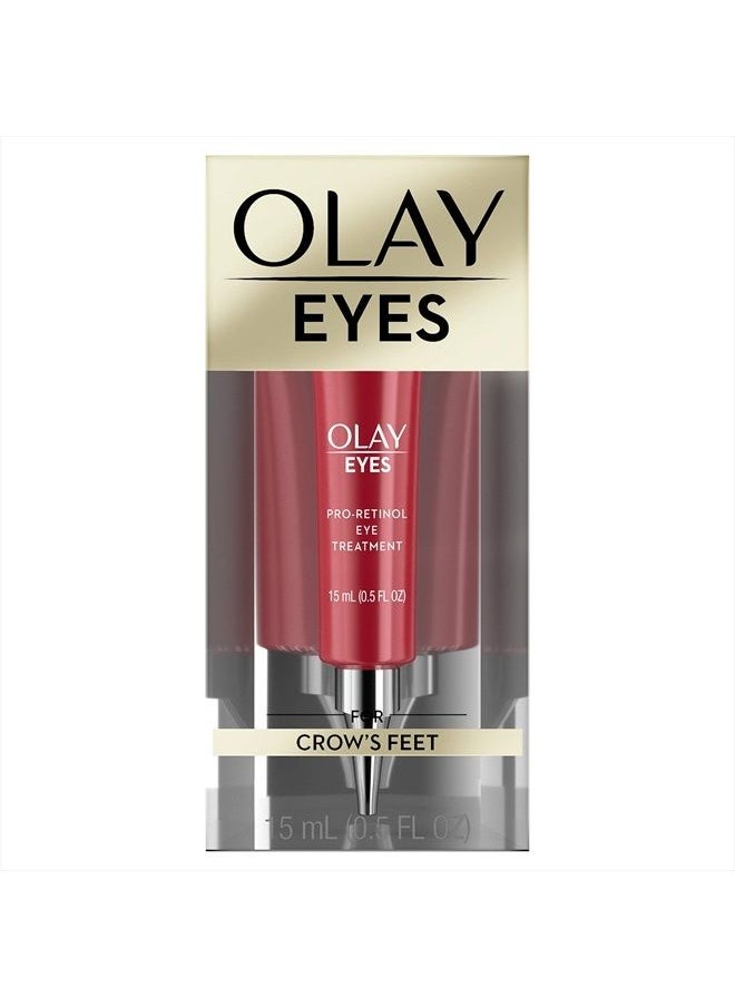 Olay Eyes Pro Retinol Eye Cream Anti-Wrinkle Treatment for Crow's Feet, 0.5 fl oz  - Image 1
